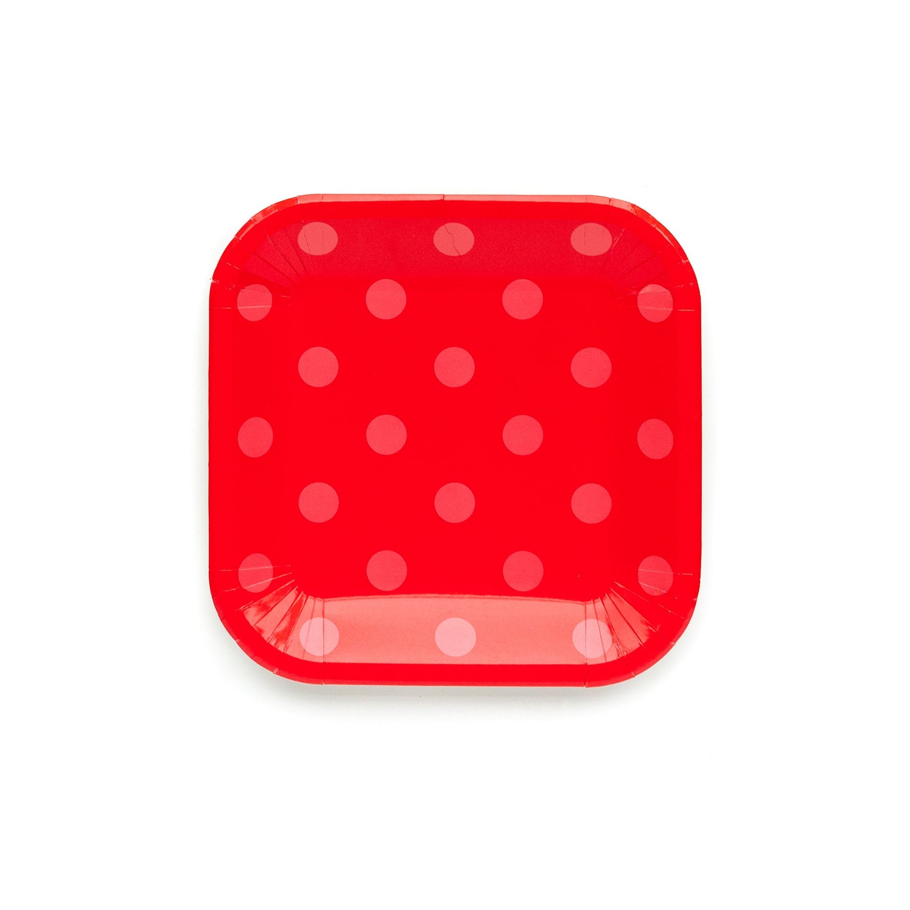 Basic Multi Polka Dot 9" Plates (12)