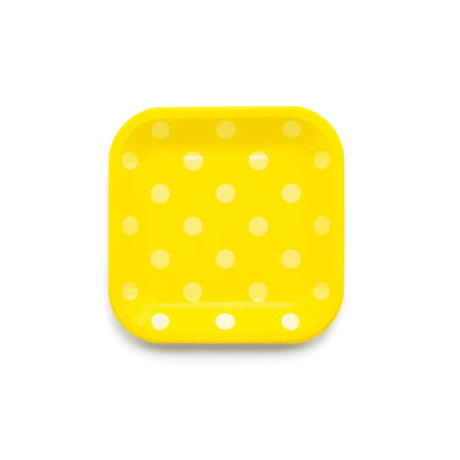 Basic Multi Polka Dot 9" Plates (12)