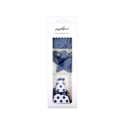 Paper Love Mini Blueberry Banner Set