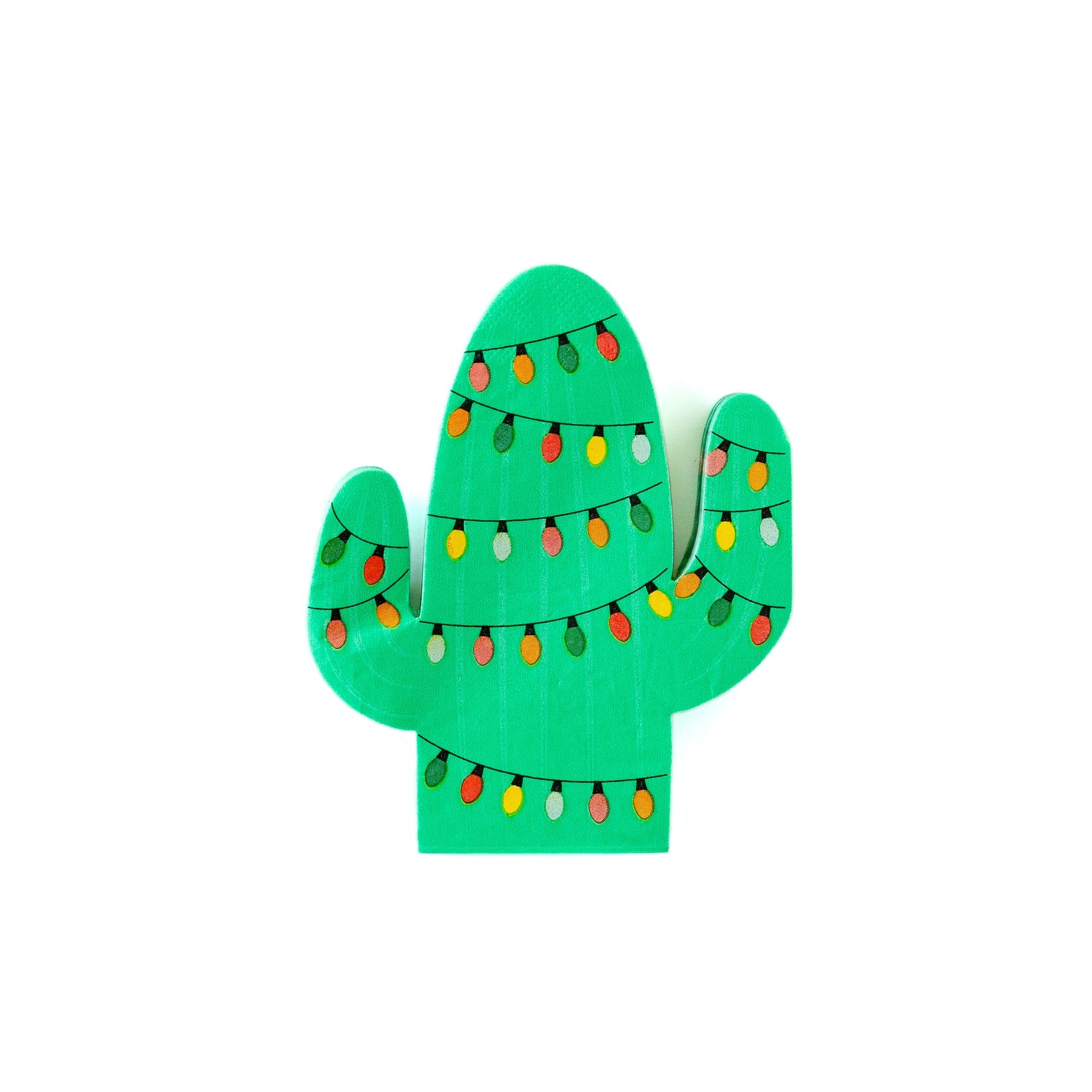 Christmas Cactus Shaped Napkin (24)