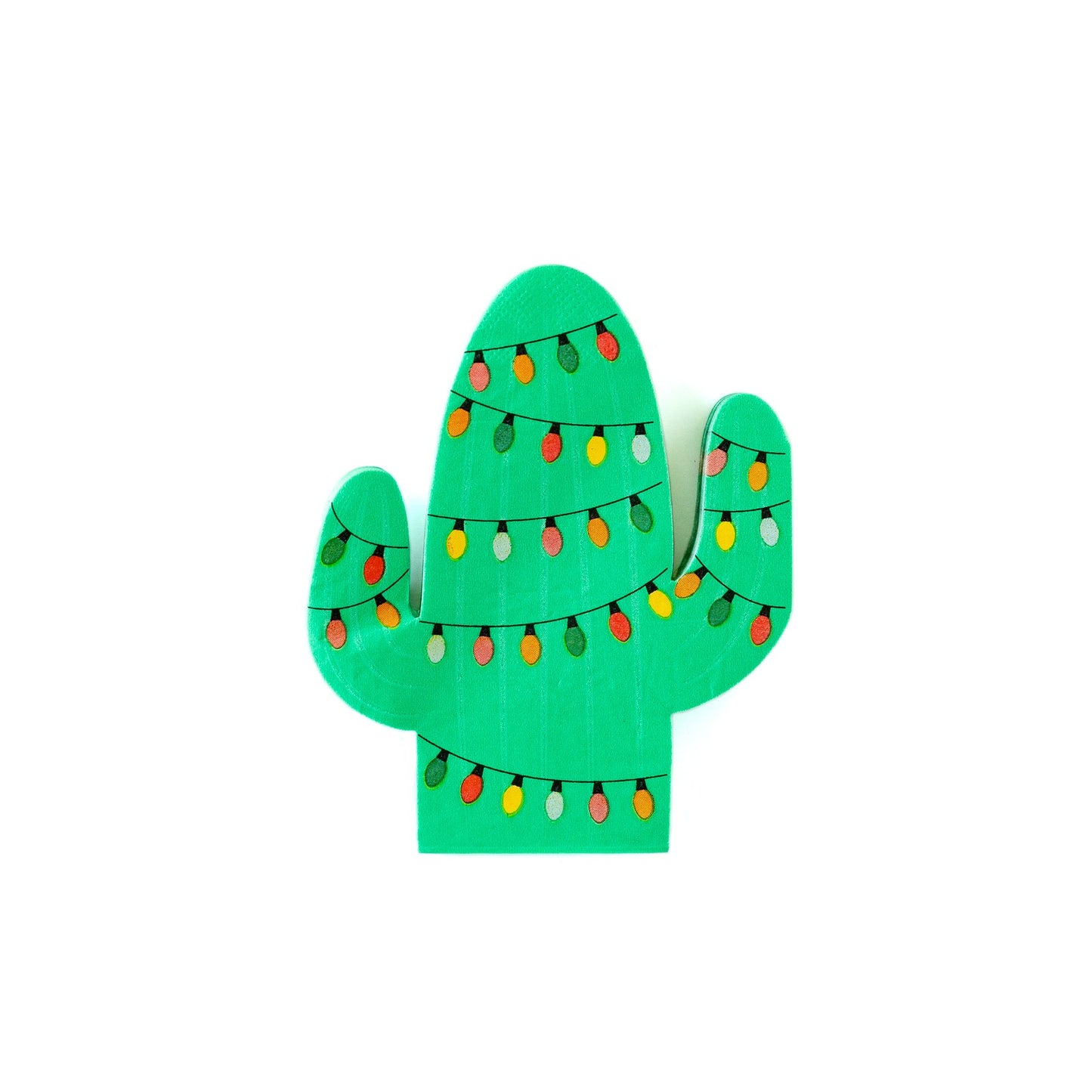 Christmas Cactus Shaped Napkin (24)