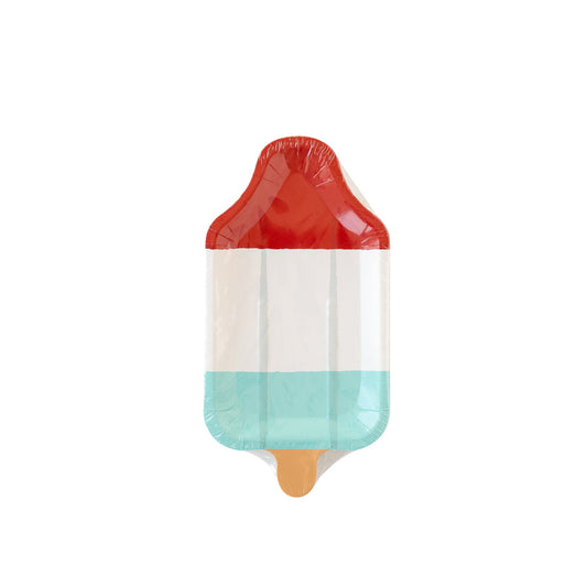 Rocket Pop Shaped Paper Plate (8)
