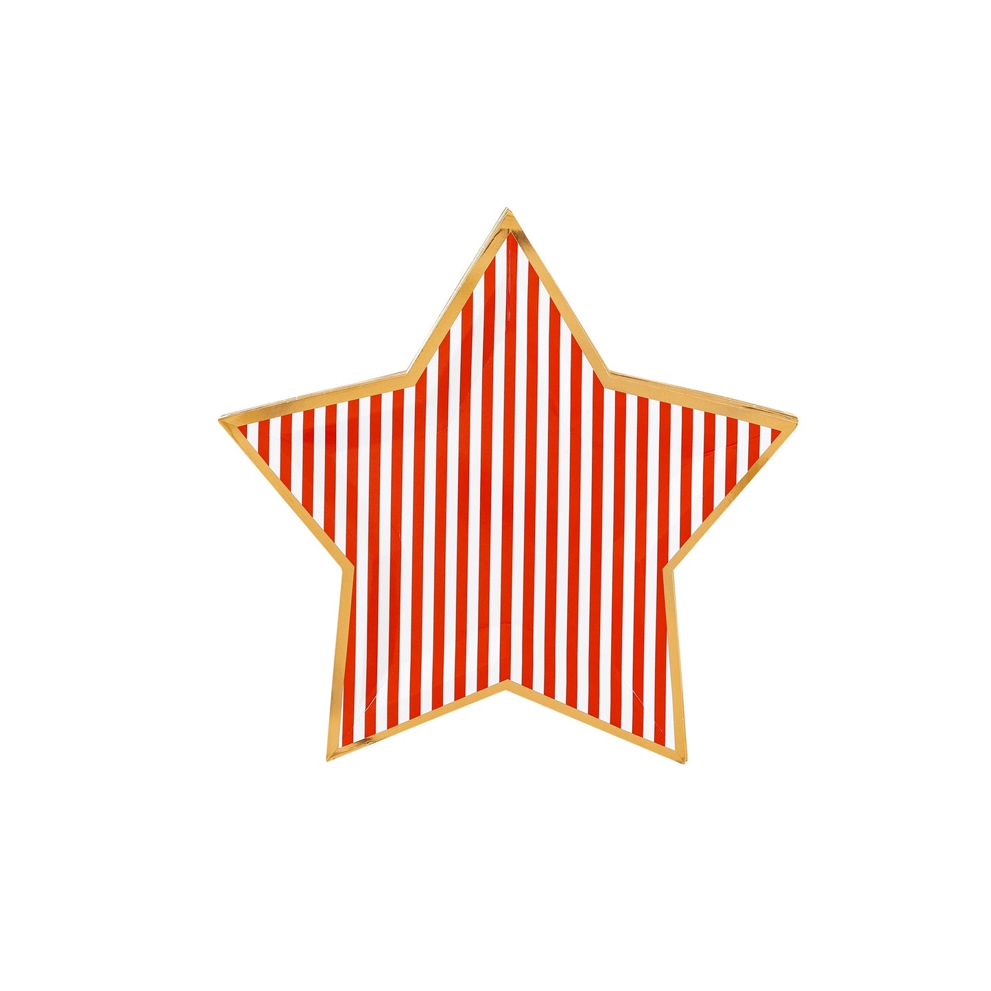 Stars and Stripes Shaped Paper Plate (8)