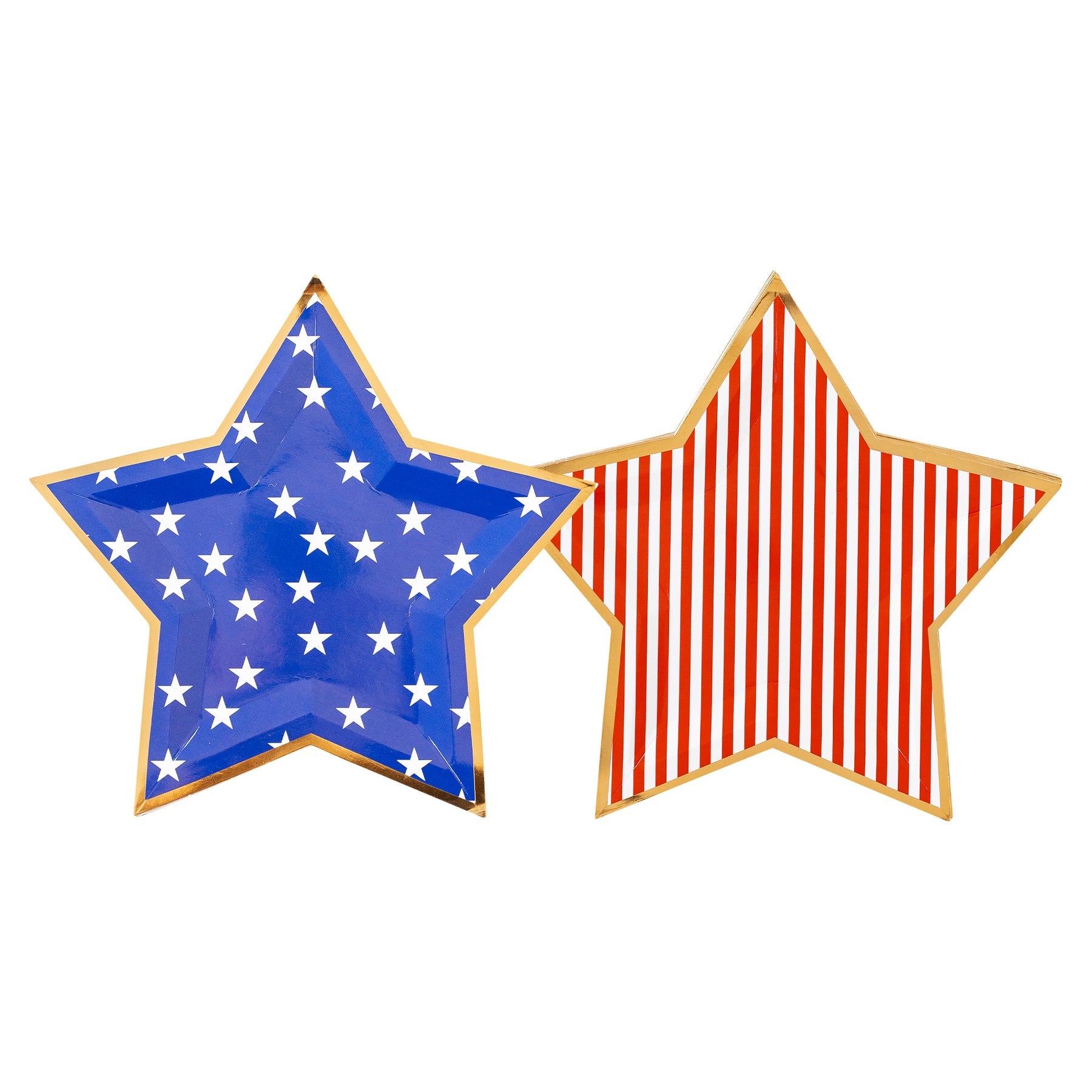 Stars and Stripes Shaped Paper Plate (8)