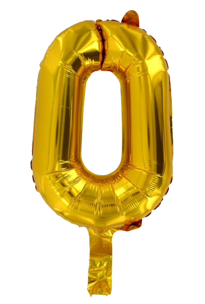 Foil Number Balloon 14 Inch