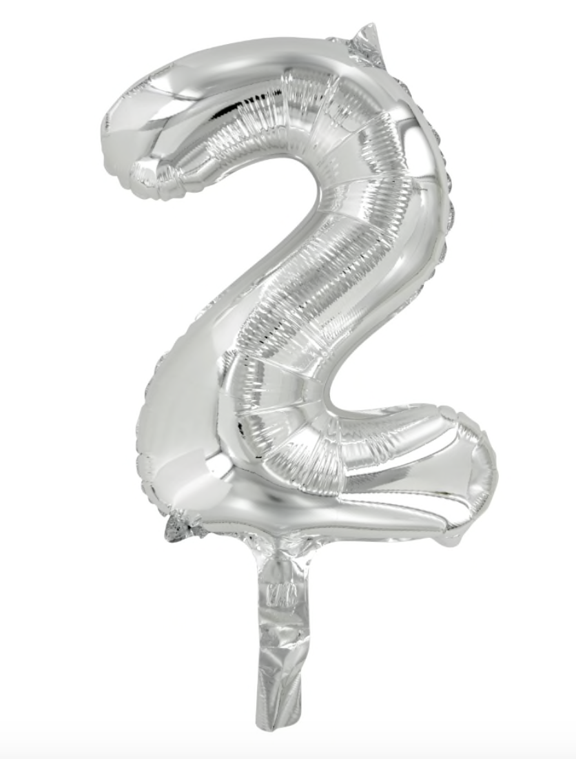 Foil Number Balloon 14 Inch