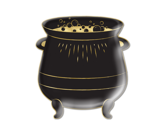 9" Cauldron Shaped Plates (8)
