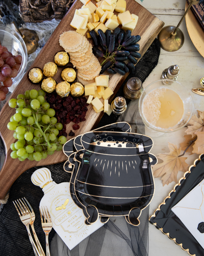 9" Cauldron Shaped Plates (8)