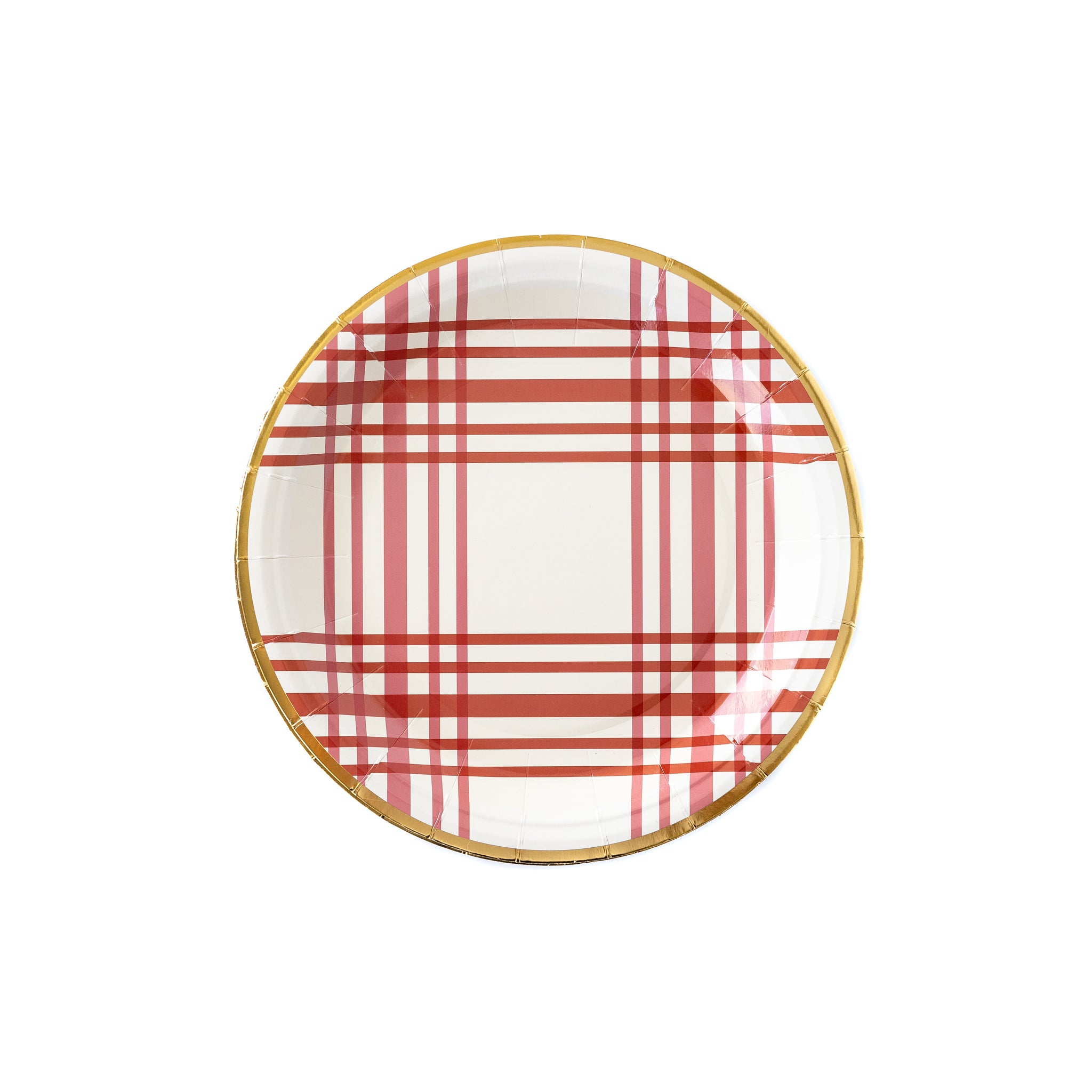 Harvest Plaid 9" Dinner Plate (8)