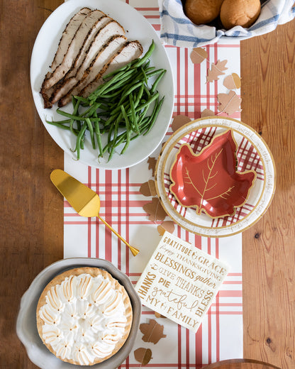 Maple Leaf Shaped 7" Plate