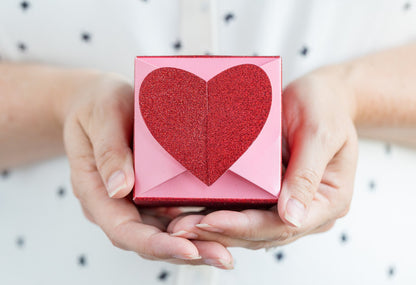Valentine Heart Favor Boxes (10)