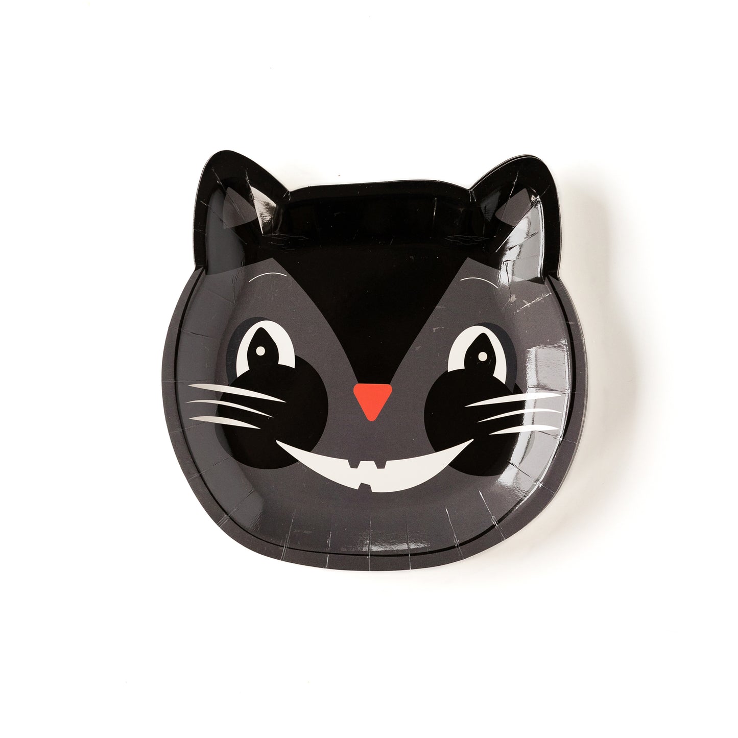 Vintage Halloween 8" Cat Plate (8)