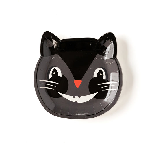 Vintage Halloween 8" Cat Plate (8)