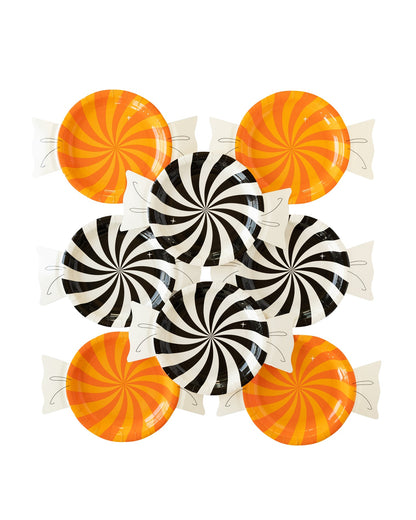 WITCHING HOUR CANDY SHAPED PLATE (8)