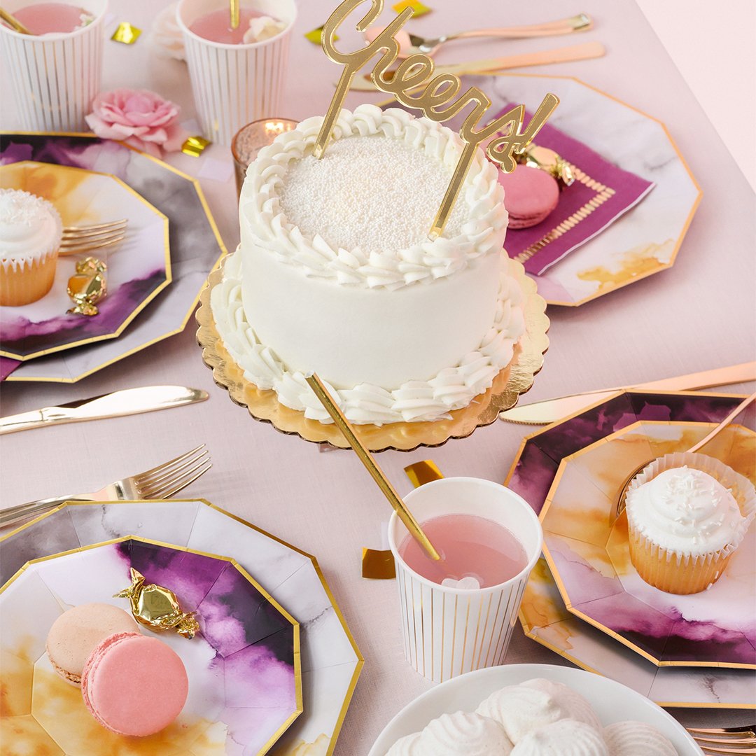 Roar + Rabbit Watercolor Small Plates (10)