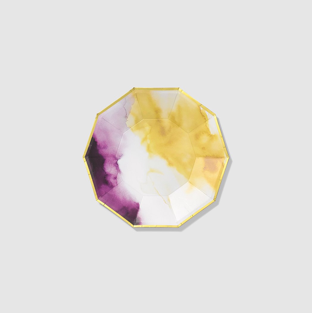 Roar + Rabbit Watercolor Small Plates (10)