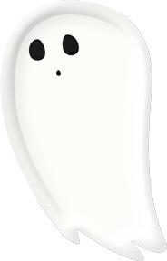 Happy Haunting Ghost Shaped 9