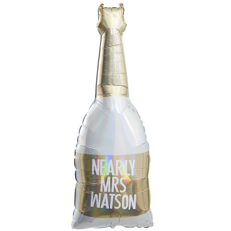 Personalized Champagne Balloon
