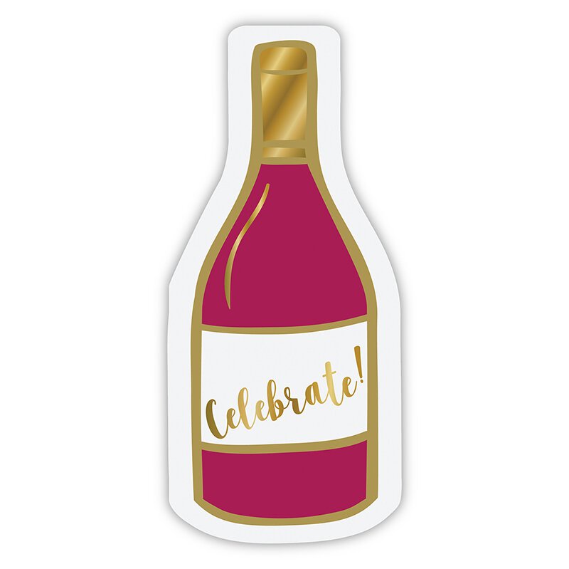 Shaped Napkins - Wine Bottle