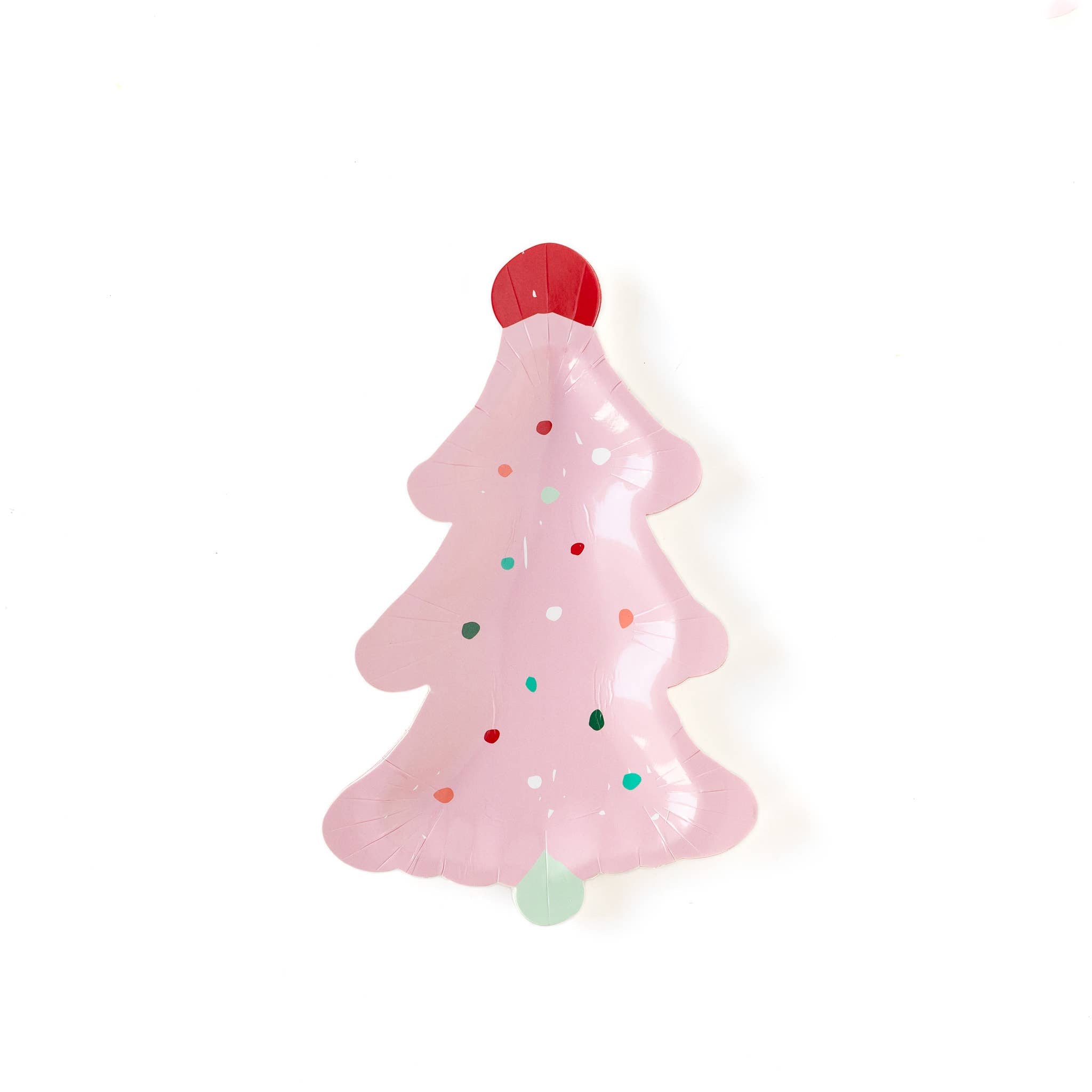Oui 9" Christmas Tree Party Plates (8)