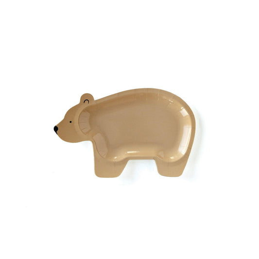 ADV842 -  Adventure Bear Shaped Plate