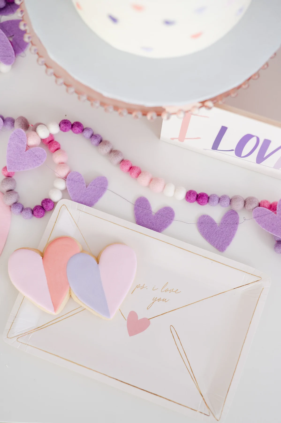 Valentine Love Note Plate - Occasions by Shakira (8)