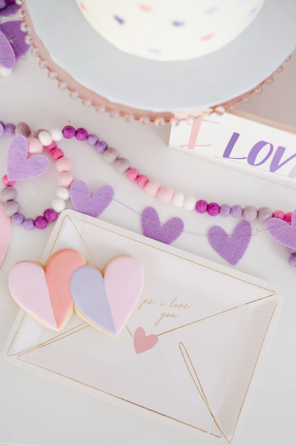 Valentine Love Note Plate - Occasions by Shakira (8)
