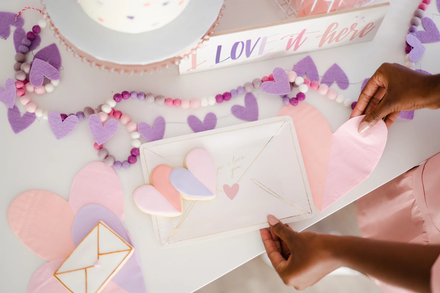 Valentine Love Note Plate - Occasions by Shakira (8)