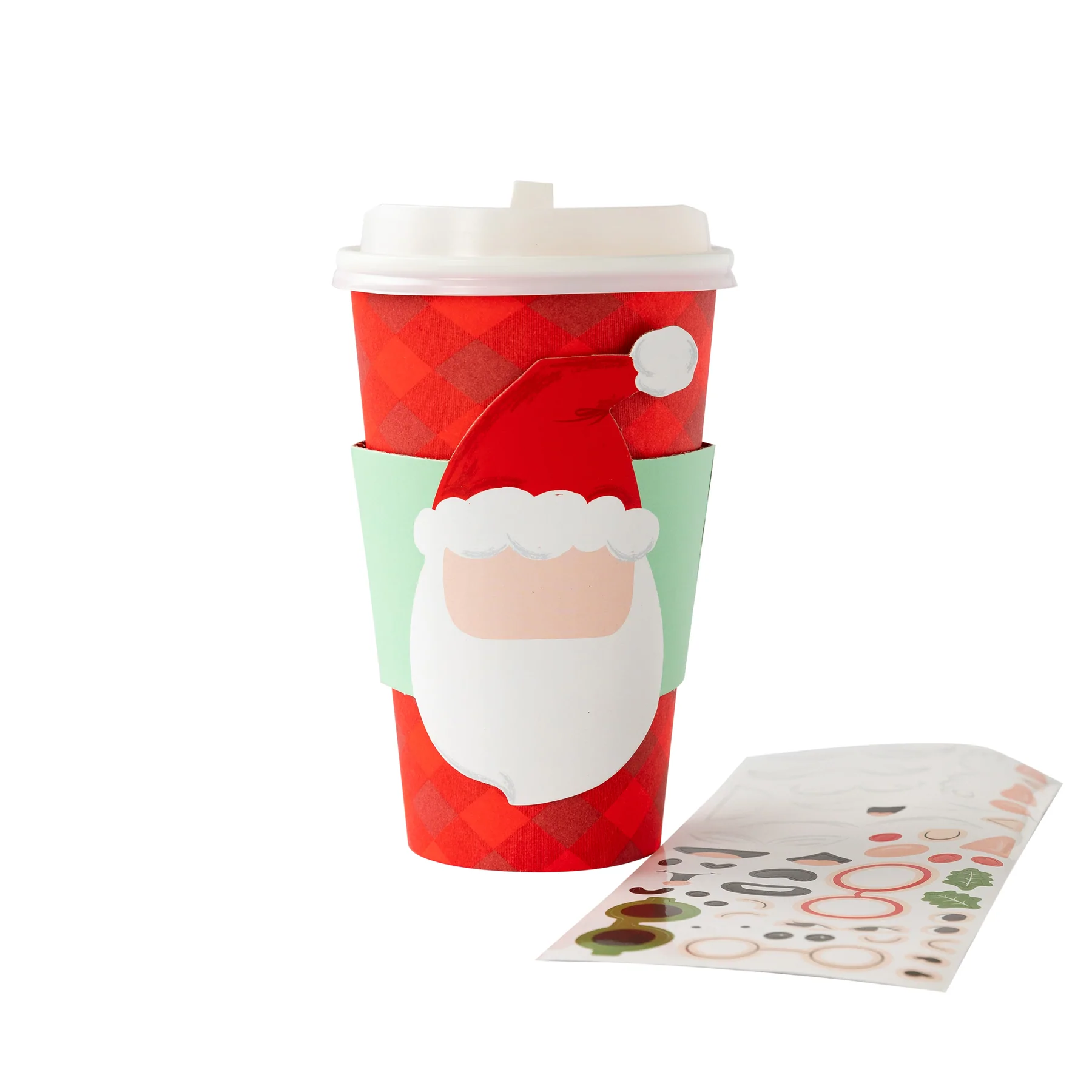 Decorate Your Own Santa Cup 8pk