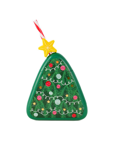 CHRISTMAS TREE NOVELTY SIPPER