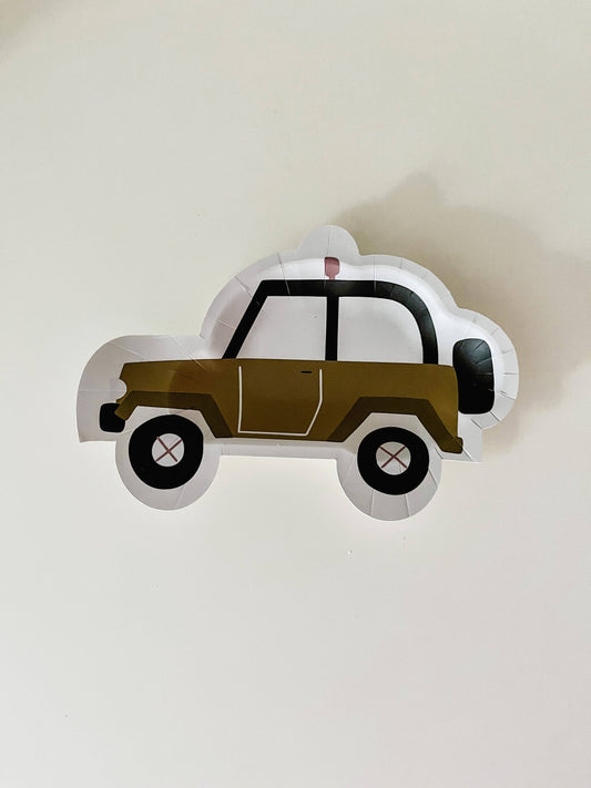Safari Jeep Plate