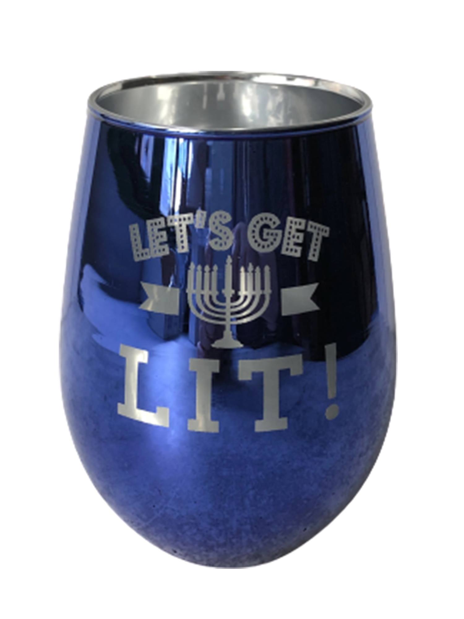 Let's Get Lit Glass