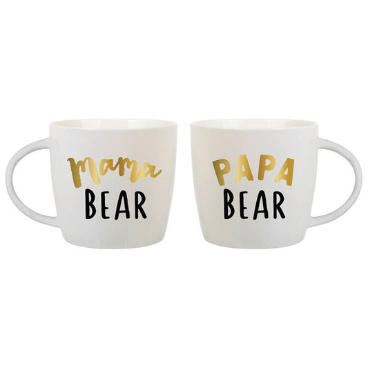Mama Bear & Papa Bear Mug Set of 2