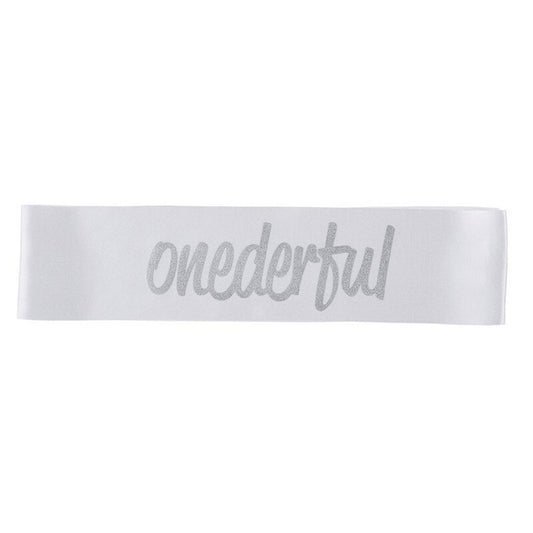 Onederful 1 Year Old Party Sash