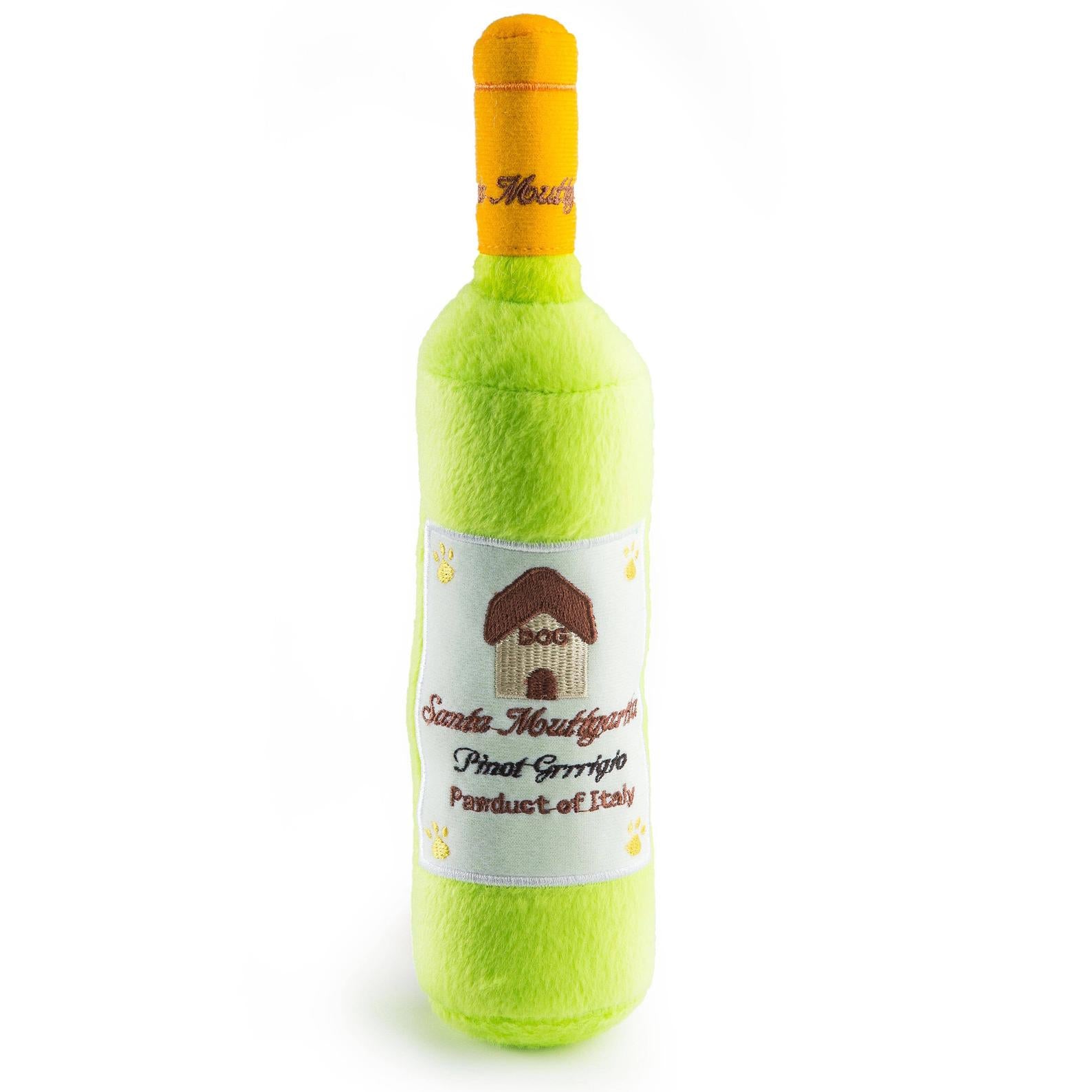 Santa Muttgarita Pinot Grrrigio Wine Toy