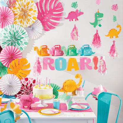 Dino Party Hanging Cutout Tassels