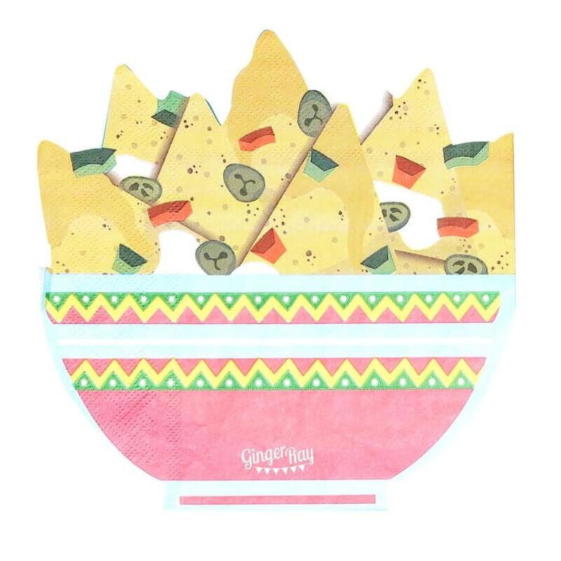 Nacho Paper Party Napkins - Viva la Fiesta