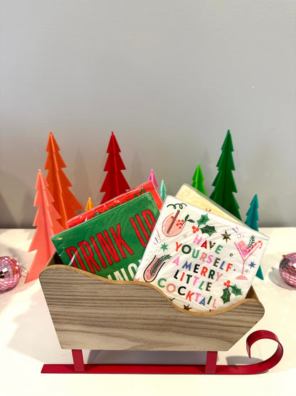 Holiday Cocktail Napkins 20ct |Merry Little Cocktail