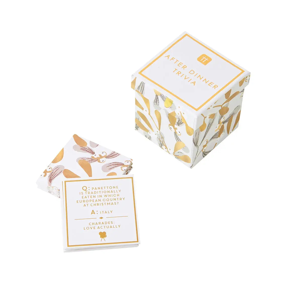 Mistletoe Christmas Trivia & Charades Game