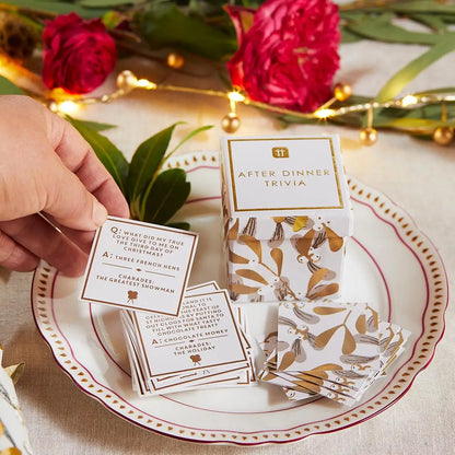 Mistletoe Christmas Trivia & Charades Game