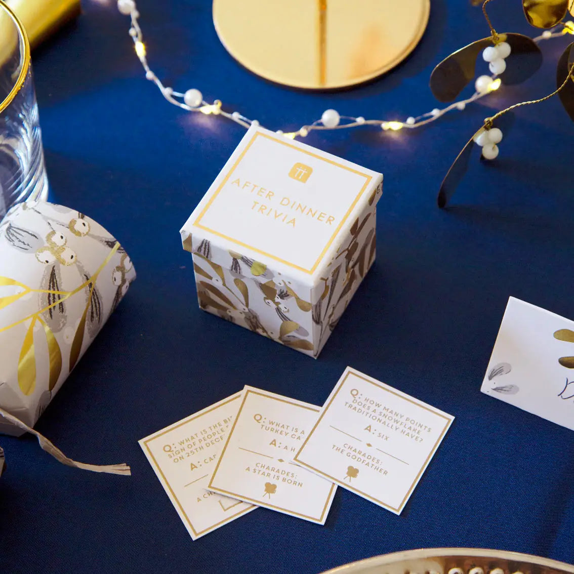 Mistletoe Christmas Trivia & Charades Game