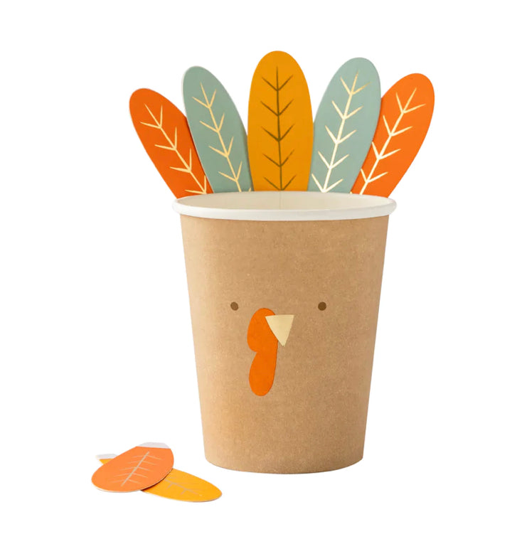 THP915 - Harvest Turkey Paper Party Cup