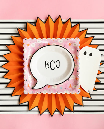 Happy Haunting 7" Boo Plate (8)