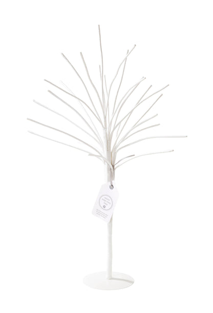 White Wire Tree Decoration