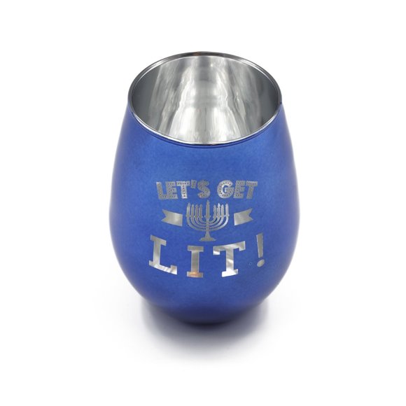Let's Get Lit Glass