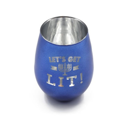 Let's Get Lit Glass