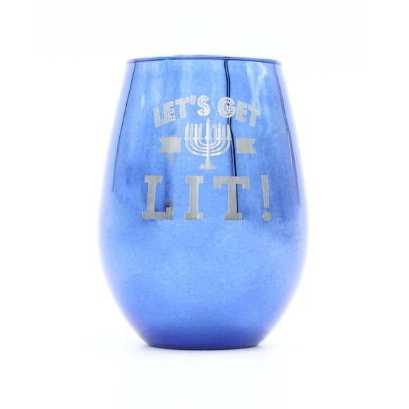Let's Get Lit Glass