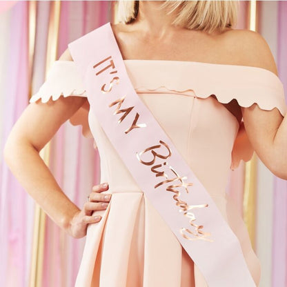 "It's My Birthday" Sash