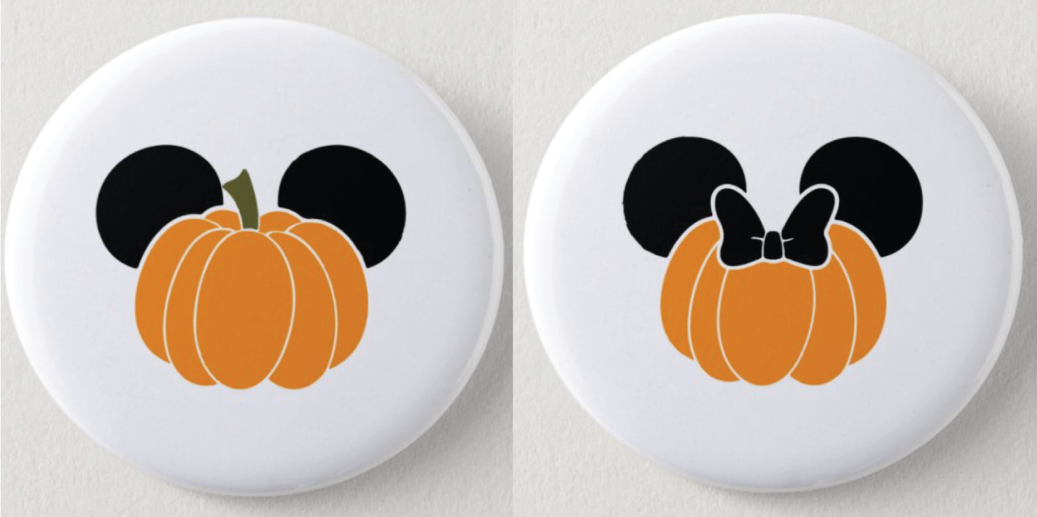 Pumpkin Mickey/Minnie Disney Inspired 1