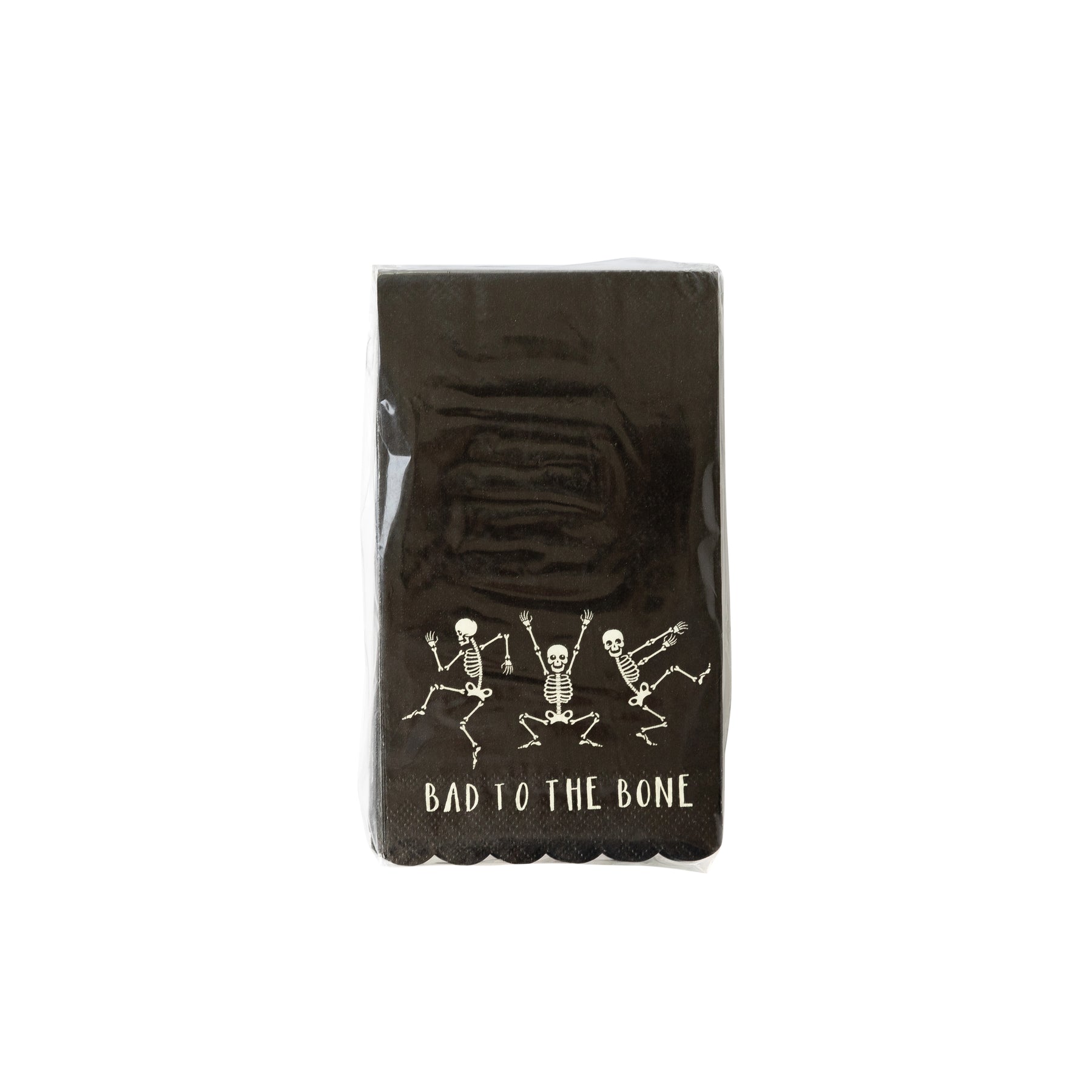 BAD TO THE BONE GUEST TOWEL NAPKIN (24)